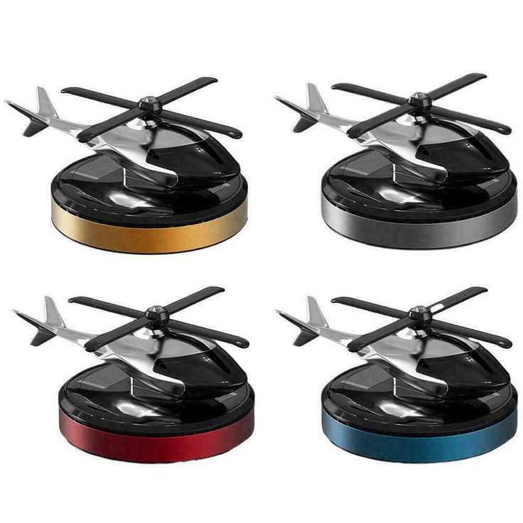 Solar Powered Helicopter Air Freshener